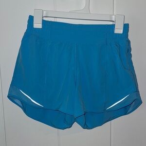 Blue Women's Lulu Lemon Athletic Shorts